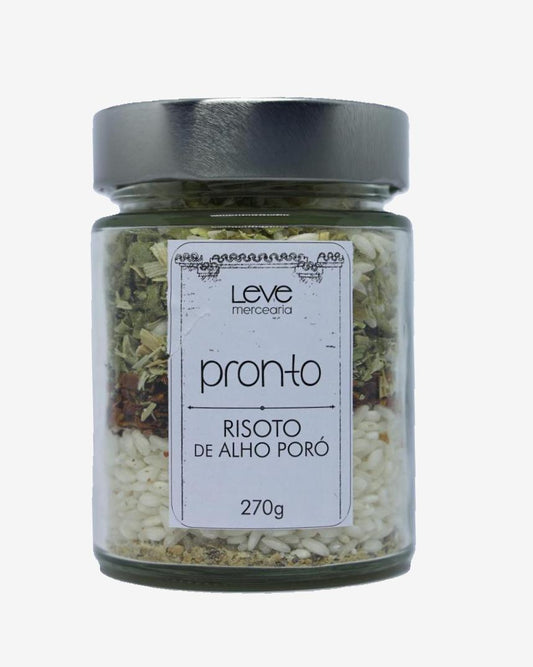 Risoto de Alho Poró
