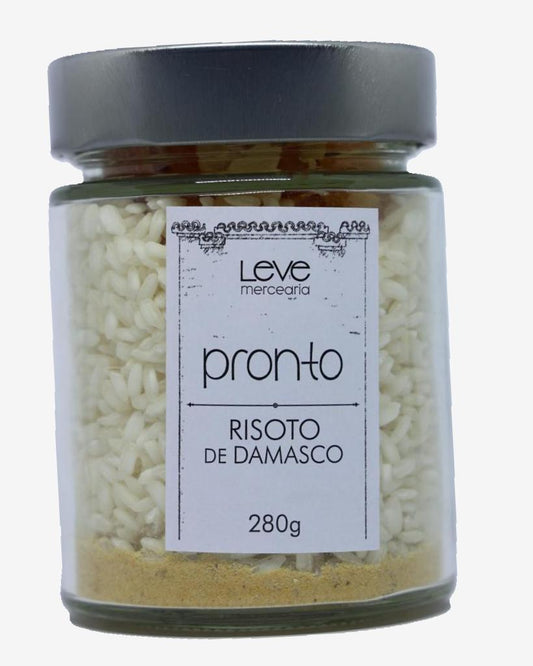 Risoto de Damasco com Castanhas